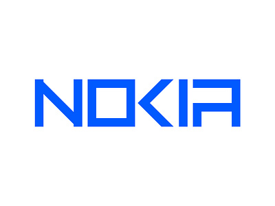 NOKIA Logo Redesign Idea by GIOROXI on Dribbble