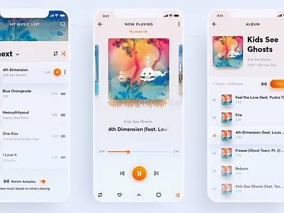 2x Music Kit app music app ui ux ux designs