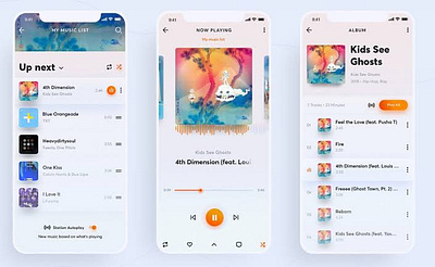 2x Music Kit app music app ui ux ux designs