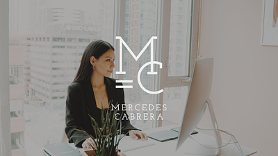 Branding | Mercedes Cabrera branding business cards design elegant femenine graphic design law firm logo logo design modern notary professional typography
