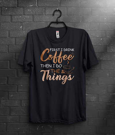 Coffee T-Shirt Design coffeegram