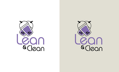 Lean & Clean Logo Design business logo company logo logo logo design minimalist logo monogram logo text logo