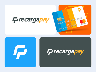 Logo Concept - Recarga Pay branding branding and identity design illustration logo ui vector web webdesign website
