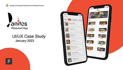 UX Case Study - Panitos App app branding case design experience graphic design logo resturant study ui user ux web