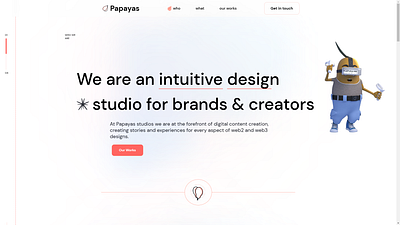 PAPAYAS STUDIO from MARTINS web design web development web experience