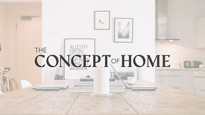Branding | The Concept of Home visual identity