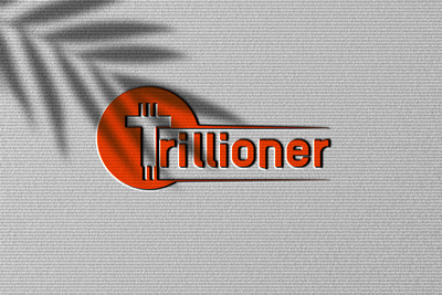 Trillioner logo his is a Crypto company. adobe illustrator ariyan tusto branding design graphic design illustration logo polygon logo ui vector