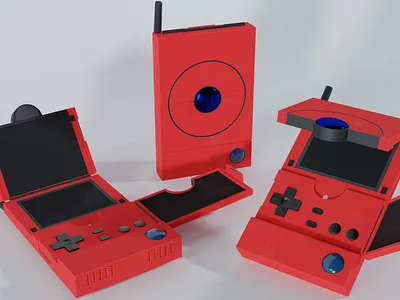 Johto Pokedex 3d blender