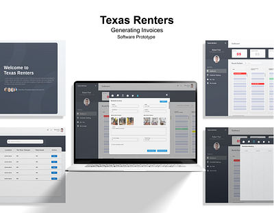 Texas Renters (Research and Prototype) software ui webpage