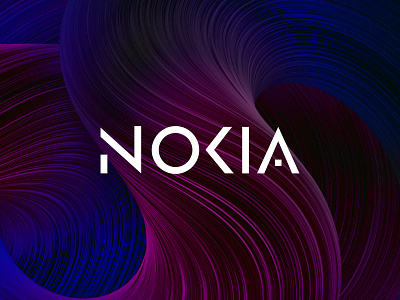 Nokia Logo Redesign brand identity branding design digital font logo letter logo logo logo design logo redesign logos logotype minimal modern recreate logo redesign logo tech logo technical brand text logo typography logo wordmark logo