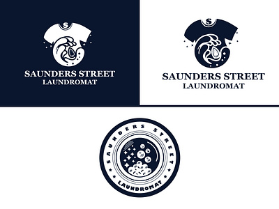 Logo Design (Laundromat) branding design graphic design illustration logo typography vector