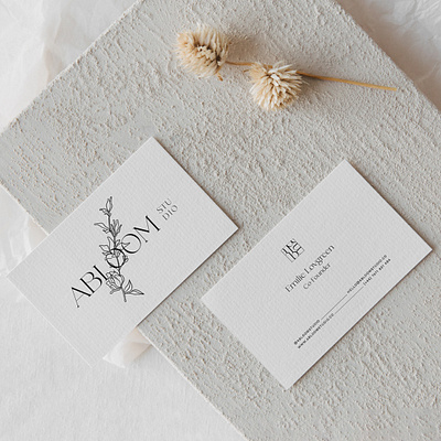 abloom studio | brand identity branding design graphic design illustration logo vector