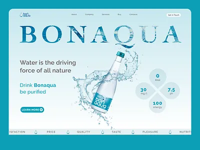 Water is life branding design graphic design ui ux