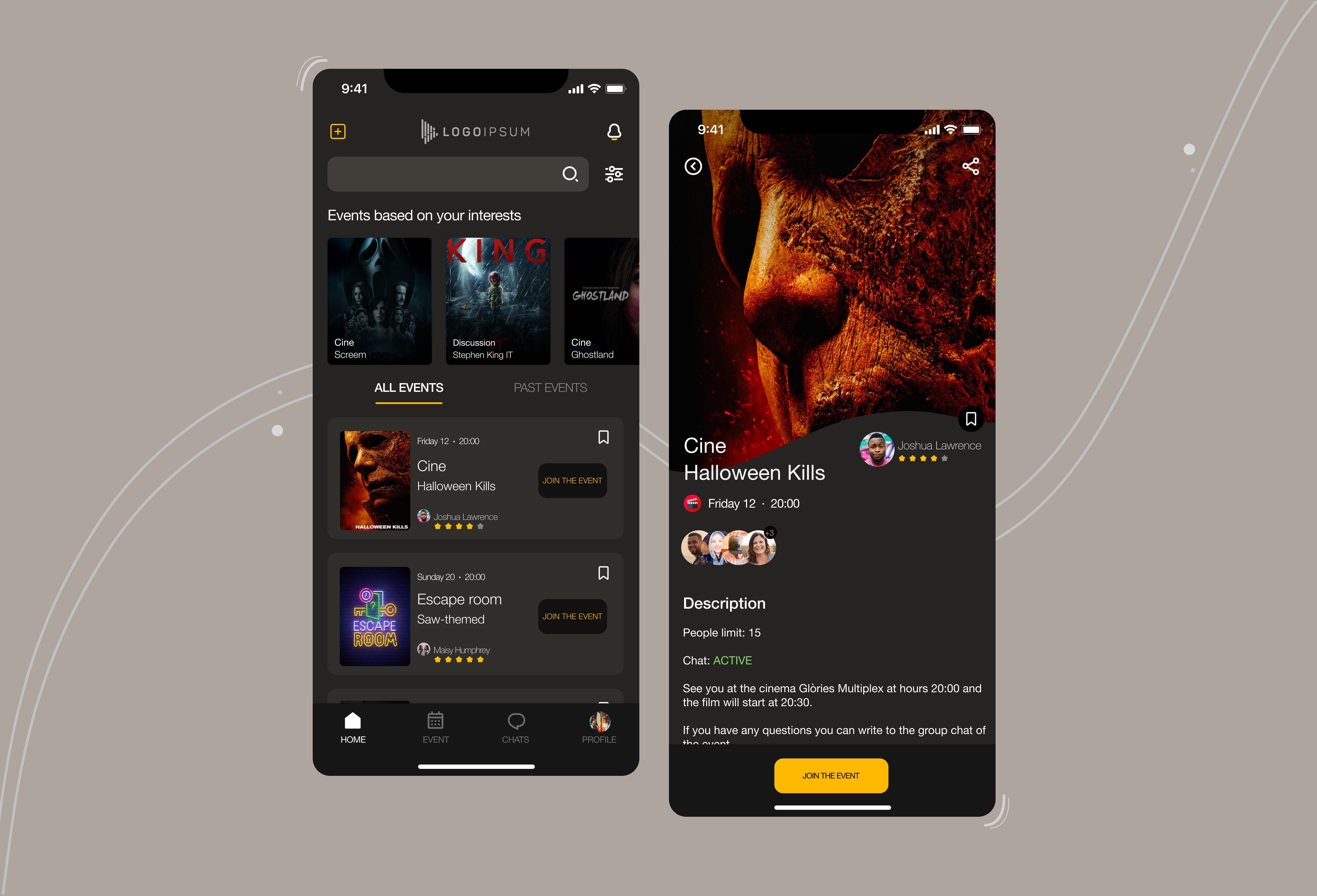 Example of Horror app