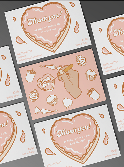 Baking Tengs - Branding branding graphic design illustration