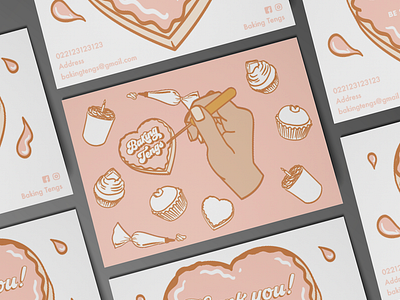 Baking Tengs - Branding branding graphic design illustration