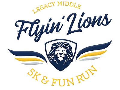 Legacy Middle School 5K Logo branding design event design graphic design logo