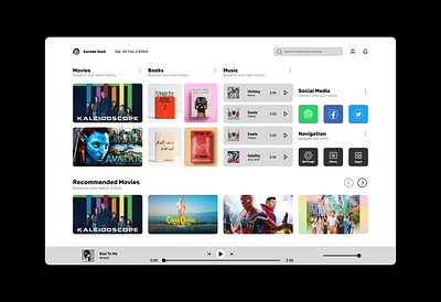 TV App Design design ui ux