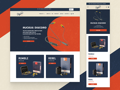 Elgin USA | eCommerce Homepage Design cro design ecommerce mar marketing ui