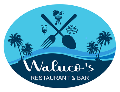 Restaurant & Bar Logo design graphic design logo