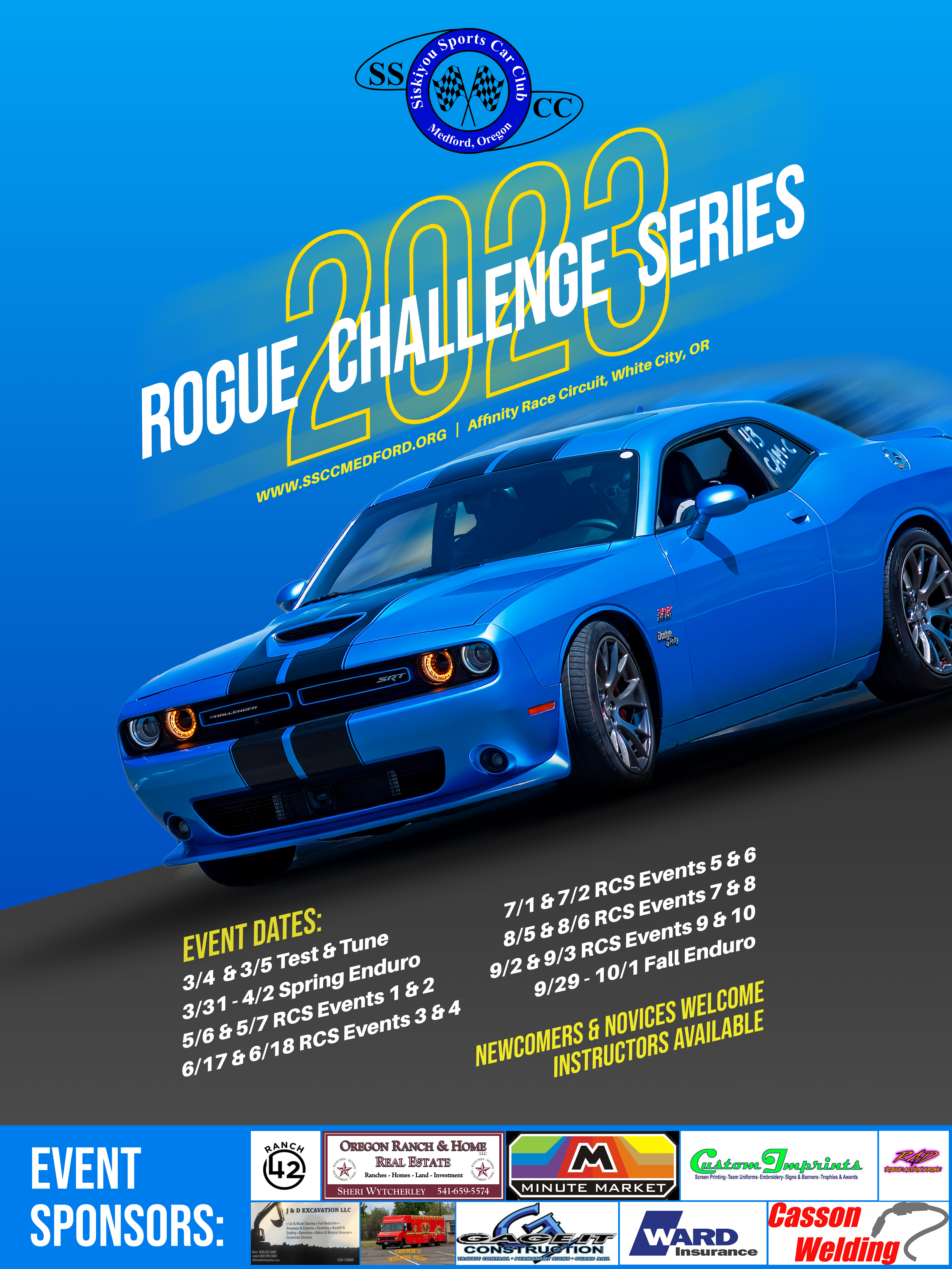 Example of Car Racing Event Poster Design