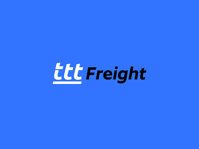 Logo for TTT freight branding design designersclub freight graphic design logistics logo logo logo 2023 logo design logo designs logo trend logotype modern logo transport logo usa