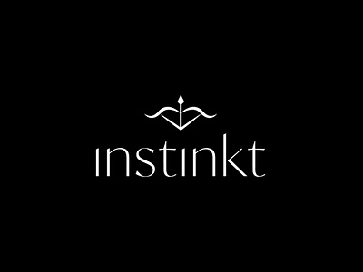 INSTINKT beauty studio / logo design animation arrow black logo branding design graphic design logo logo design logo designs logos logotype motion graphics