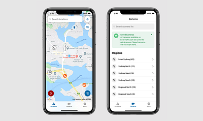 Redesign and recreating Live Traffic app for Transport NSW