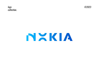 Nokia Logo Unofficial Redesign brand graphic design identity illustration logo logo design logotype mark nokia nokia logo vector wordmark