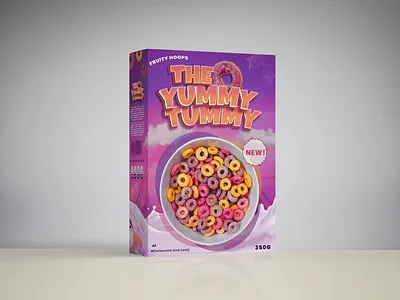 Cereal Packaging Design box branding box packaging branding cereal packaging food packaging graphic design packaging