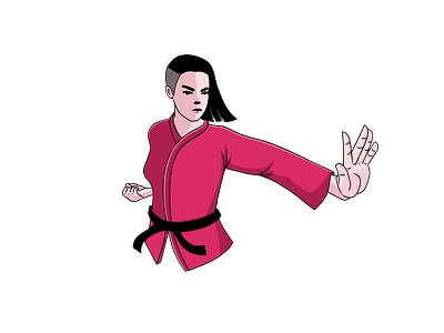 Black Belt blackbelt branding design graphic design illustration illustrator karate kungfu martialart