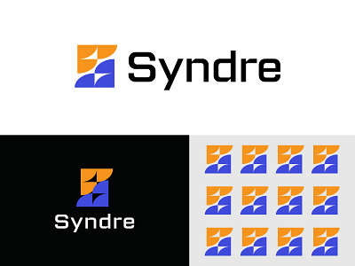 s letter logo,modern s logo,tech logo,logo design,brand logo apps logo blue brand branding business creative crypto currency design elegent flat identity logo logo trends minimal orange overlapping s letter logo tech logo unique