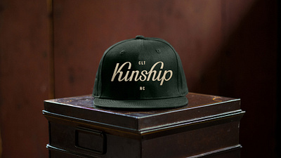 Kinship: Brand Identity camp carolina charlotte kinship lettering ligature logo north