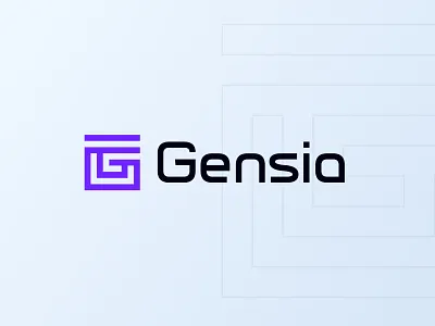 letter G modern Gensia logo design a b c d e f g h i j k l m n best logo branding creative logo digital logo finance fintech identity letter mark letter z logo logo logo design logo designer logotype modern logo o p q r s t u v w x y z popular logo software tech technology