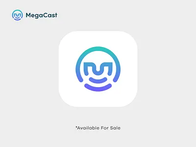 weather forecast app icon - logo and branding design app icon brand identity branding climate logo design forecast logo logo logo design logodesign logos mc letter mc logo minimal logo minimalist modern modern logo radar vector weather forecast weather logo