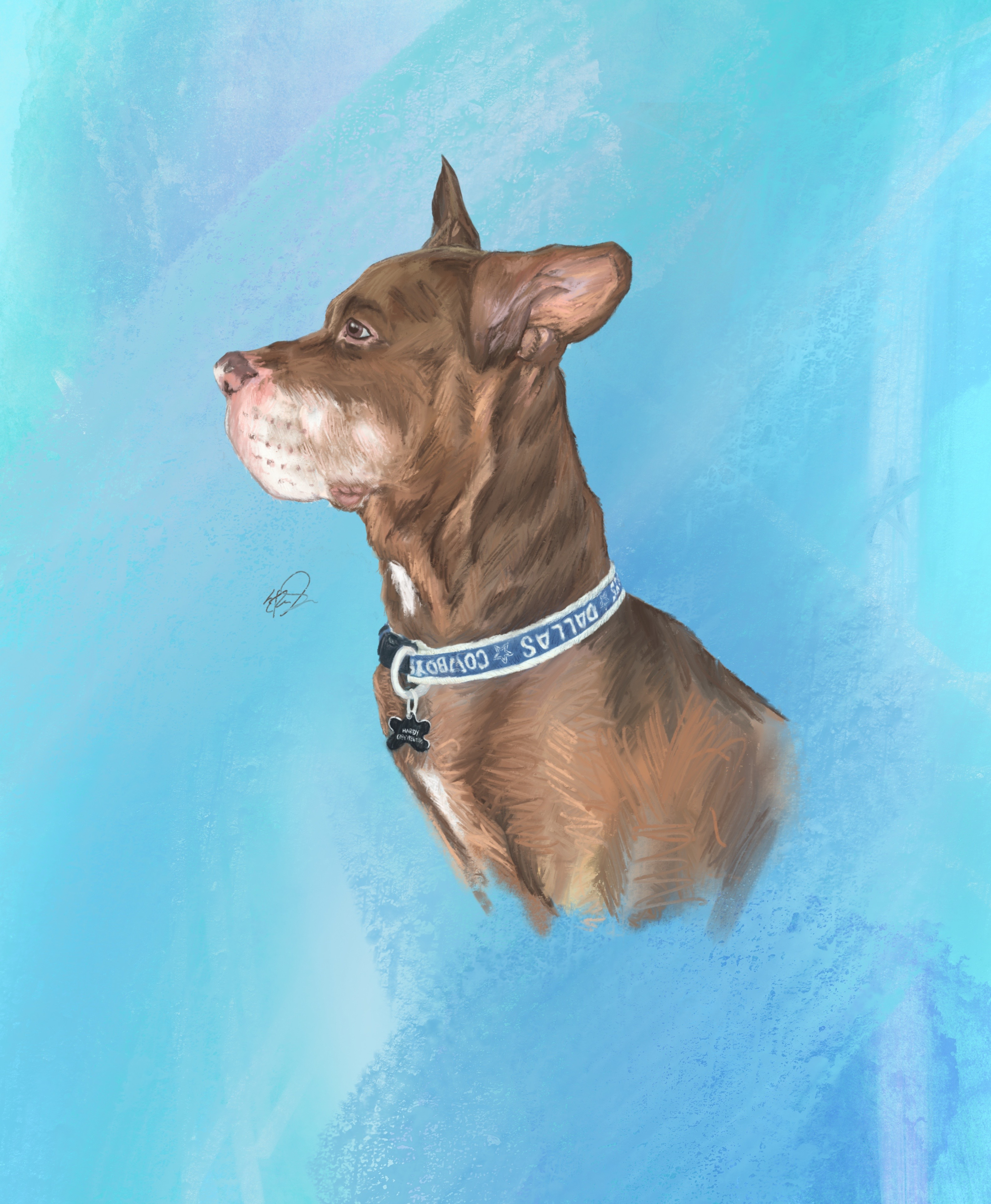 Good boy Hardy