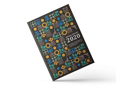 Annual Report 2020 annual report book cover design design graphic design illustration pattern report vector walnut