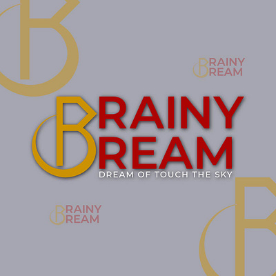 Brainy Dream 3d banner brand identity branding business card calligraphy data entry design illustration logo