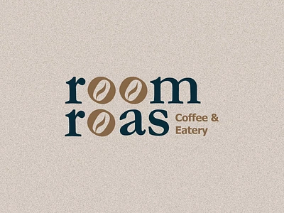 RoomRoas - Coffee Shop Logo Branding beans beverages brand guideline brand identity branding branding service brew cafe cafe logo coffee coffee brand coffee house logo coffee logo coffee shop drink fb food logo graphics illustration logo