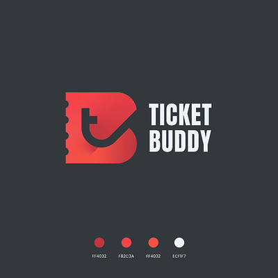 Ticket Buddy - Logo biztech biztechcs design illustration logo mobile app mobile app design uidesign ux uxdesign