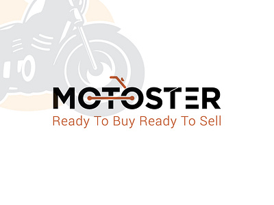 MOTOSTER ai businesslogo companylogo flatlogo freelance graphicdesigner illustrator logo logodesign logodesigner motoster photoshop professionallogo typhography