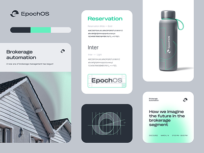 EpochOS Branding brand brand design brand identity branding branding design design identity illustration logo logo design