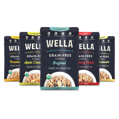 N'Oats Cereal Sampler - Try All 5 Flavors | Wella Foods cereal grain free cereal wella foods