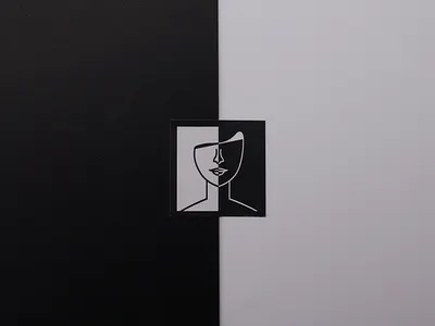 paper stickers custom abstract design UK branding customstickers design sticker