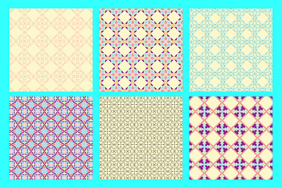 Geometric Pattern Background Page decoration