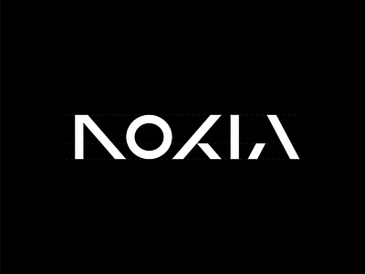 Nokia Redesign a brand identity branding graphic design i icon identity k logo logo design logo mark logodesign logos logotype modern logo n nokia o symbol vector