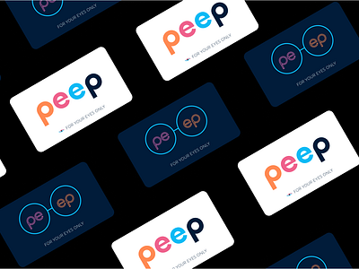 Peep app branding design figma flat graphic design illustration illustrator logo typography ui ux vector website