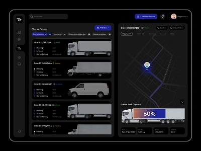 Cargo 🚚 Management Admin Panel 👨🏻‍⚖️ Design admin panel cargos courier dark dashboard delivery freight light logistics management parcel ship shipment shipping tracking transport transportation truck trucking uiux