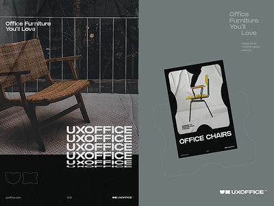 UX Office 3d animation branding case study design ecommerce furniture illustration logo motion graphics poster shop social media ui ux vector webdesign