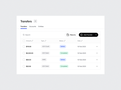 Transfer Card card carddetail dashboard elements finance payment popup product transfer ui uiux